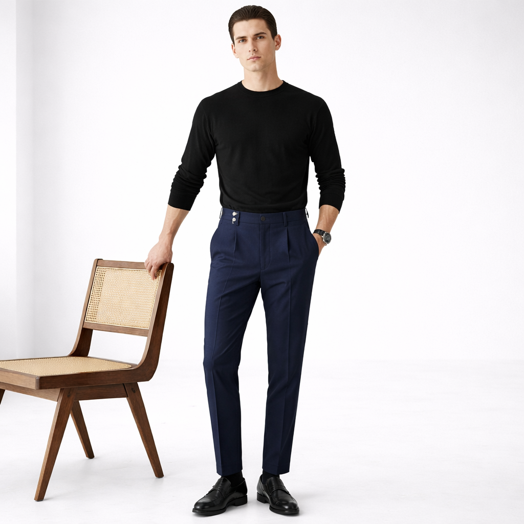 Langford High Waist Business Trousers