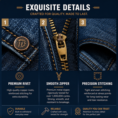 MATTEO Premium Stretch Denim Jeans