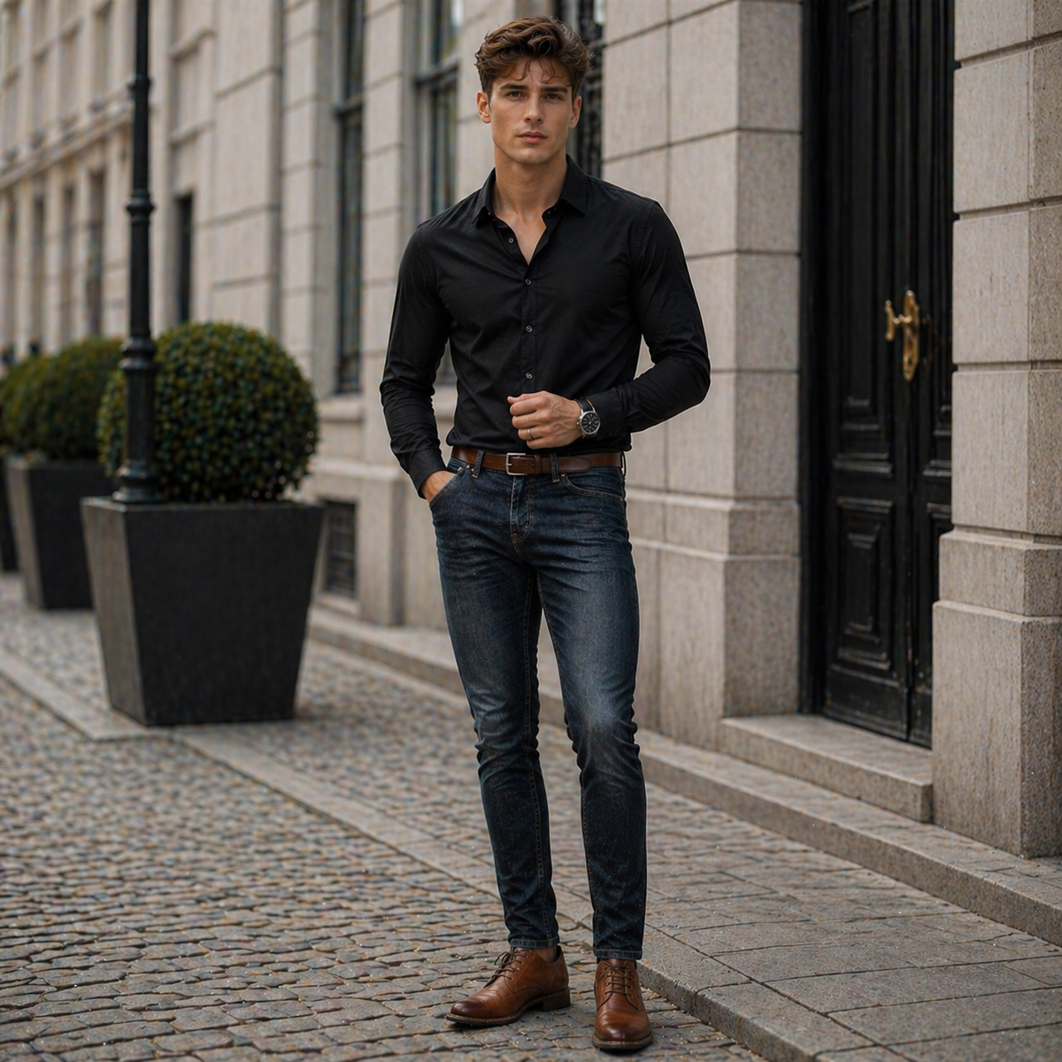 MATTEO Premium Stretch Denim Jeans