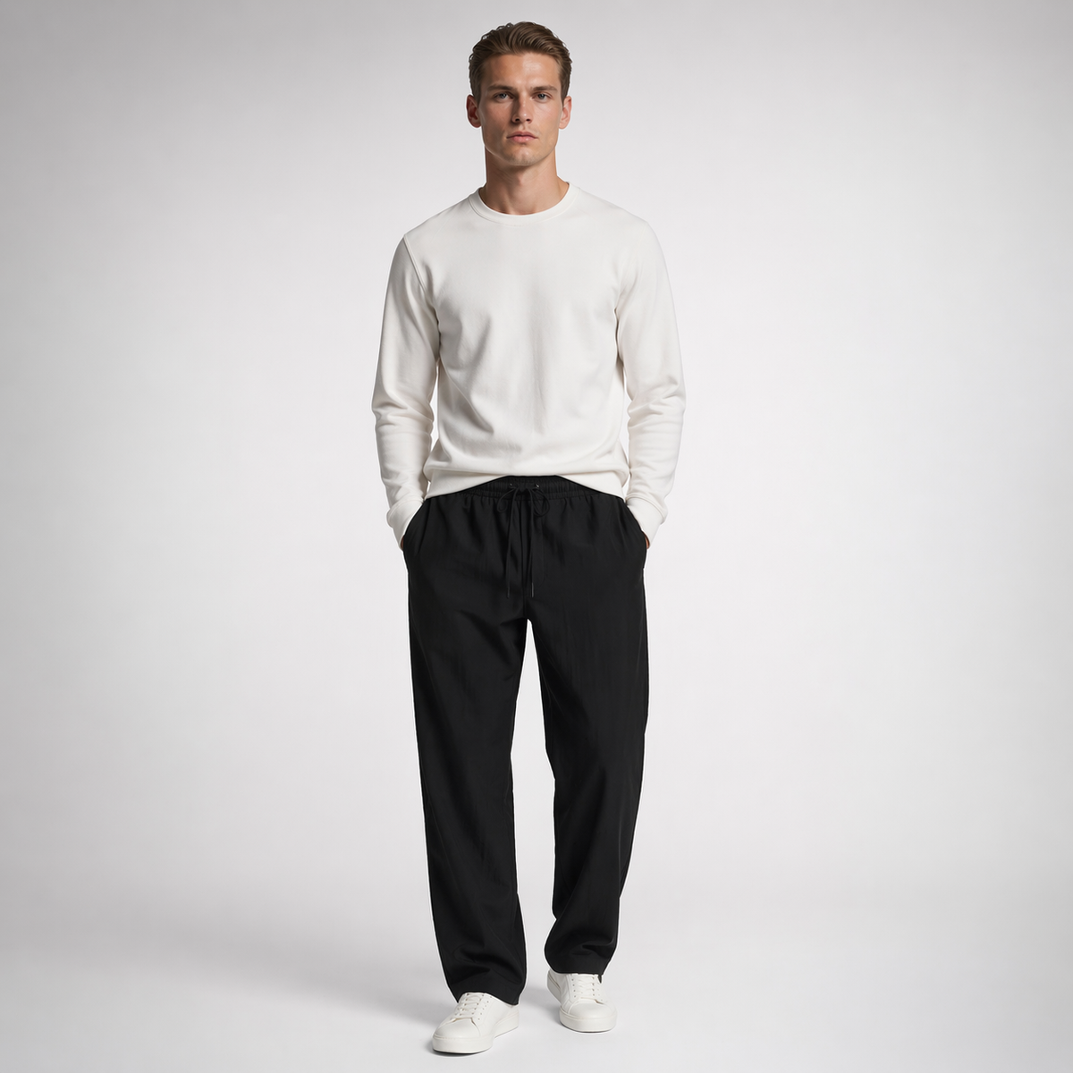 NERO Relaxed Tencel Linen Pants