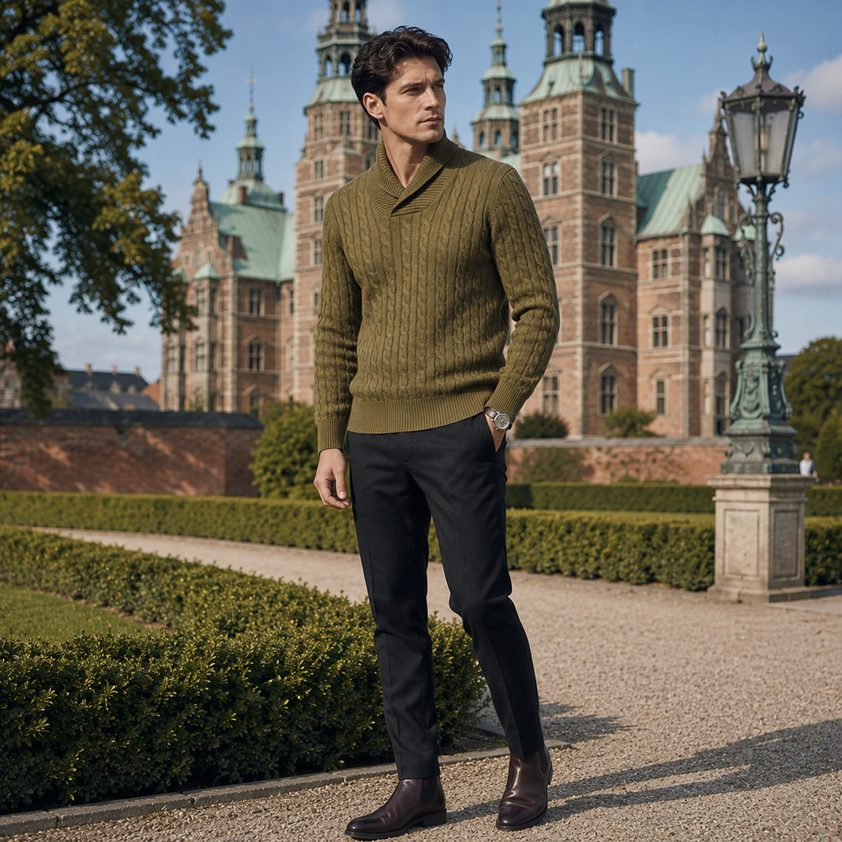 REFFEN Cashmere Pullover