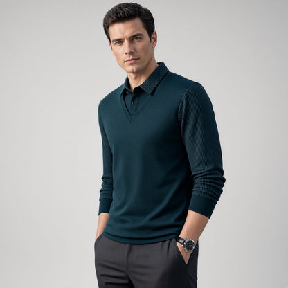 ROLAND Striped Dual Style Sweatshirt