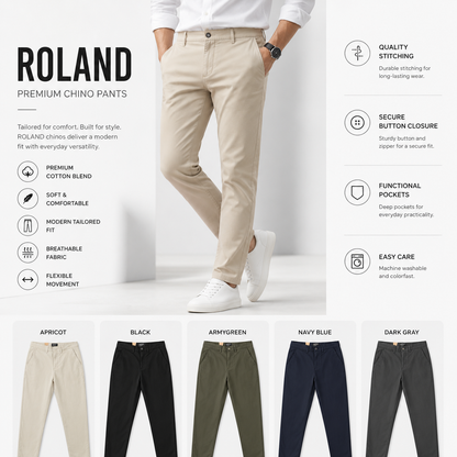 ROLAND Premium Chino Pants