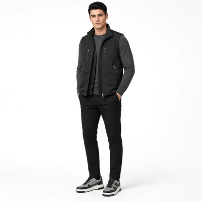 SANDO Multi-pockets Fleece Vest