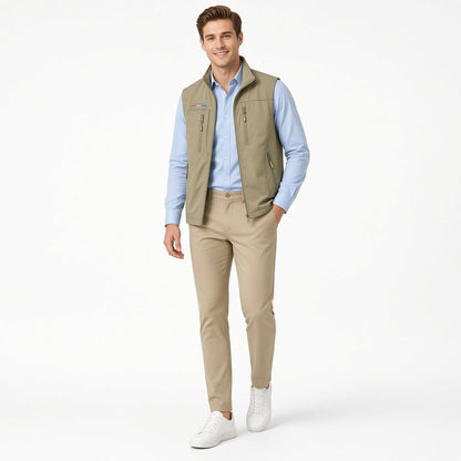 SANDO Multi-pockets Fleece Vest