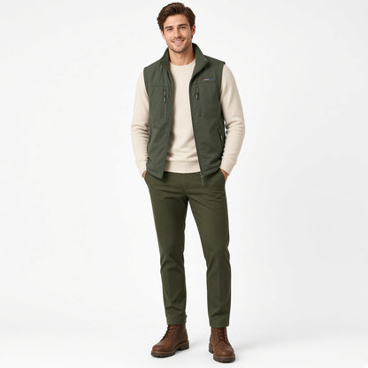 SANDO Multi-pockets Fleece Vest
