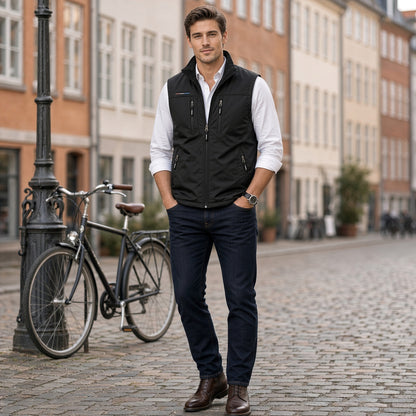 SANDO Multi-pockets Fleece Vest
