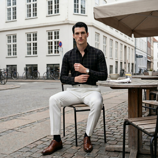 SILVAX Slim Adjustable Casual Pants