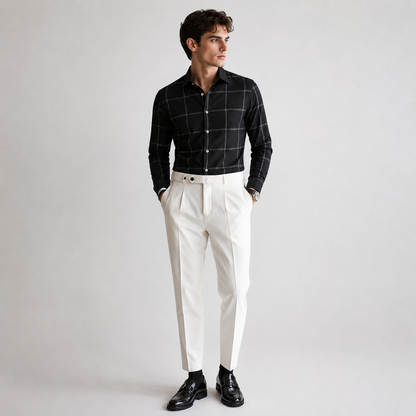 SILVAX Slim Adjustable Casual Pants