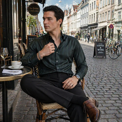 SOPRANO Luxury Striped Business Shirts