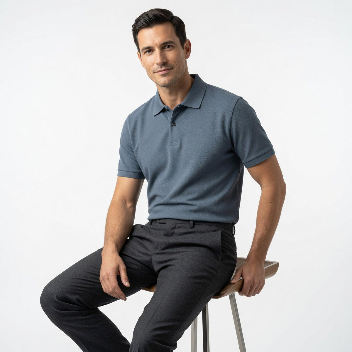 TESSO Breathable Cotton Polo