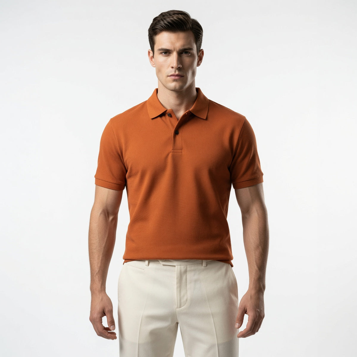TESSO Breathable Cotton Polo