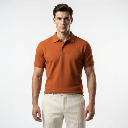 TESSO Breathable Cotton Polo