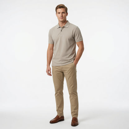 TESSO Breathable Cotton Polo