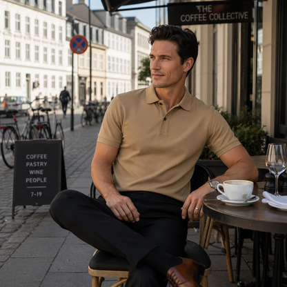 TESSO Breathable Cotton Polo