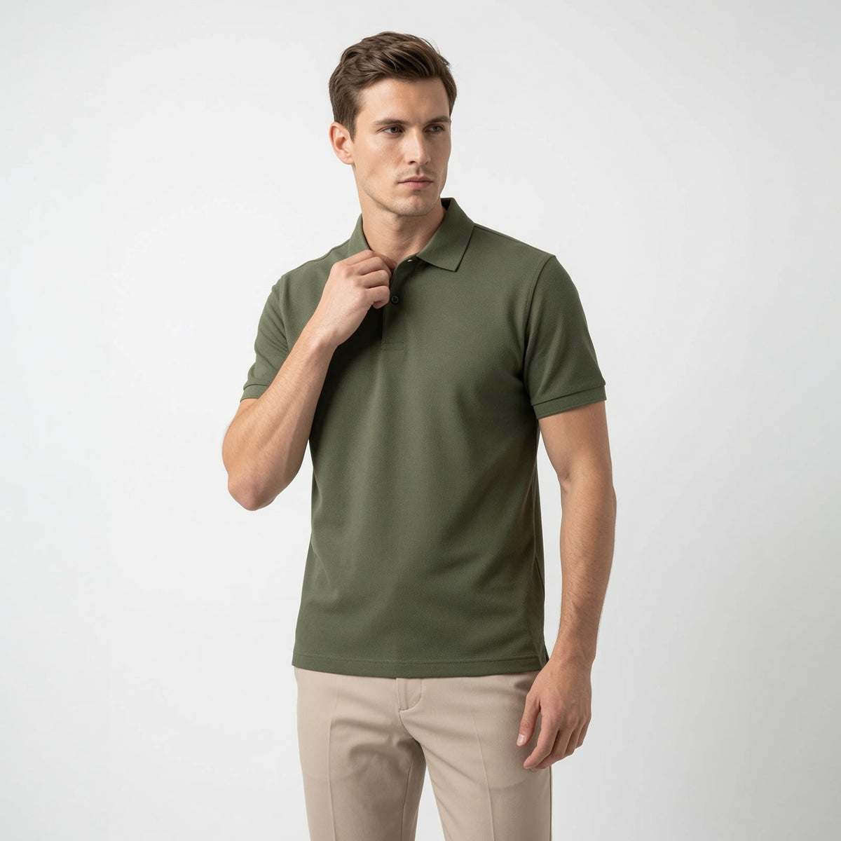 TESSO Breathable Cotton Polo