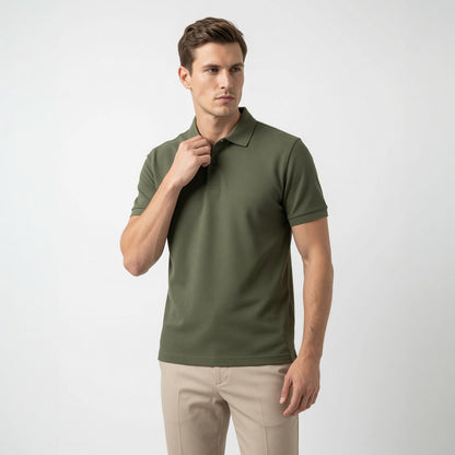 TESSO Breathable Cotton Polo