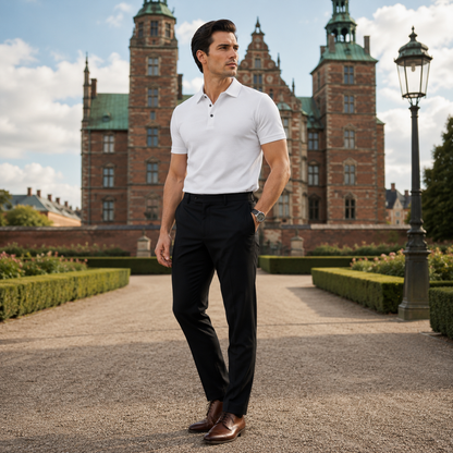 TESSO Breathable Cotton Polo