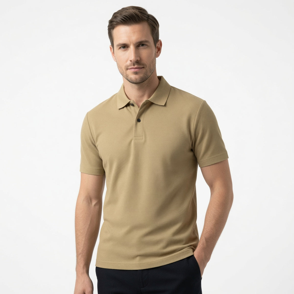 TESSO Breathable Cotton Polo