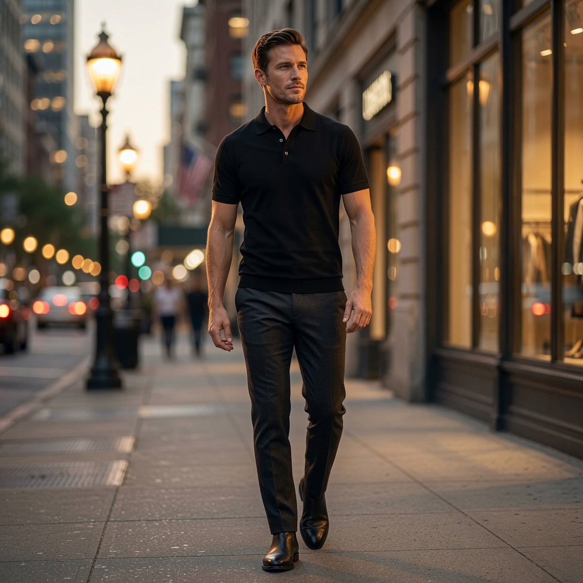 TESSO Breathable Cotton Polo