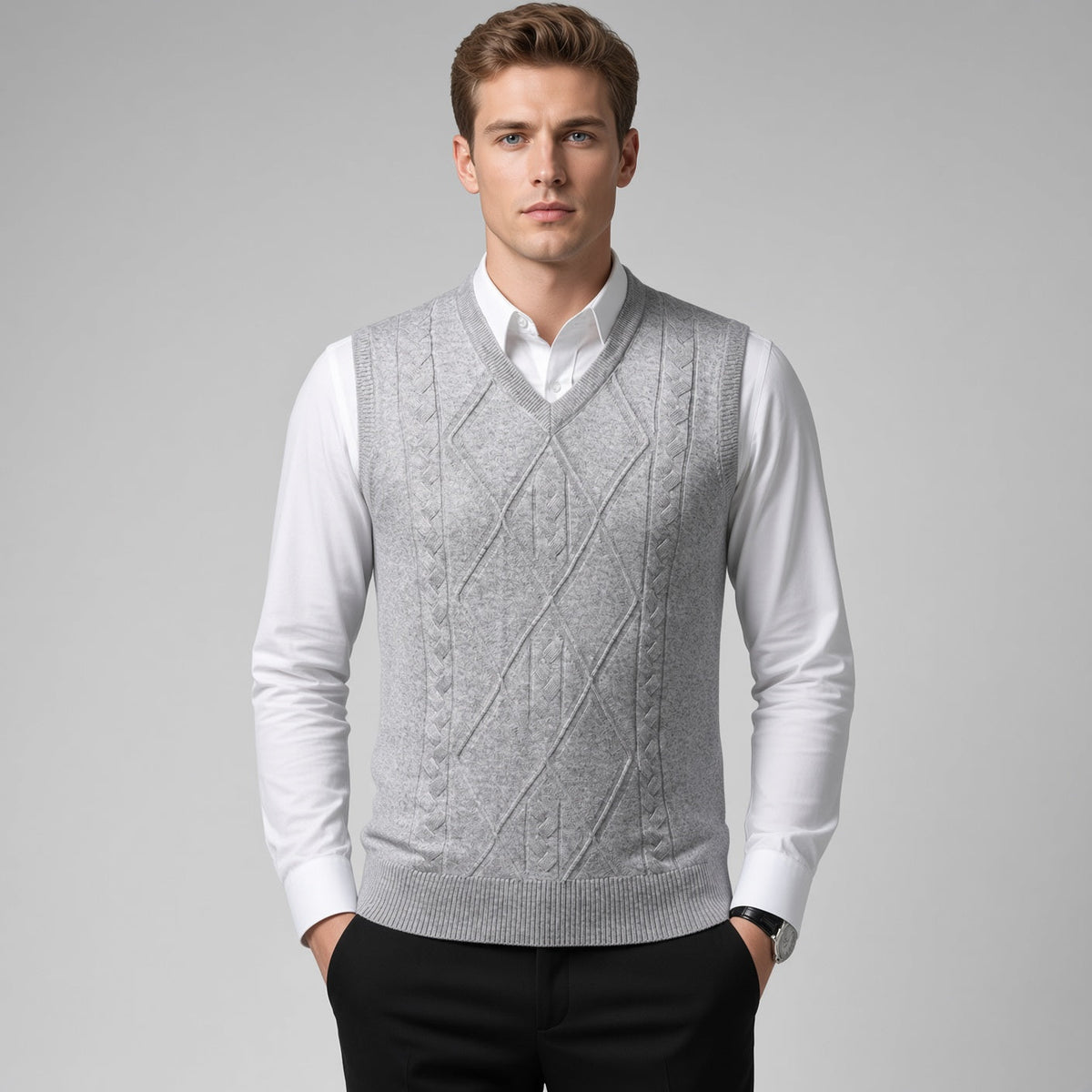 TUX Classic V-Neck Knit Vest
