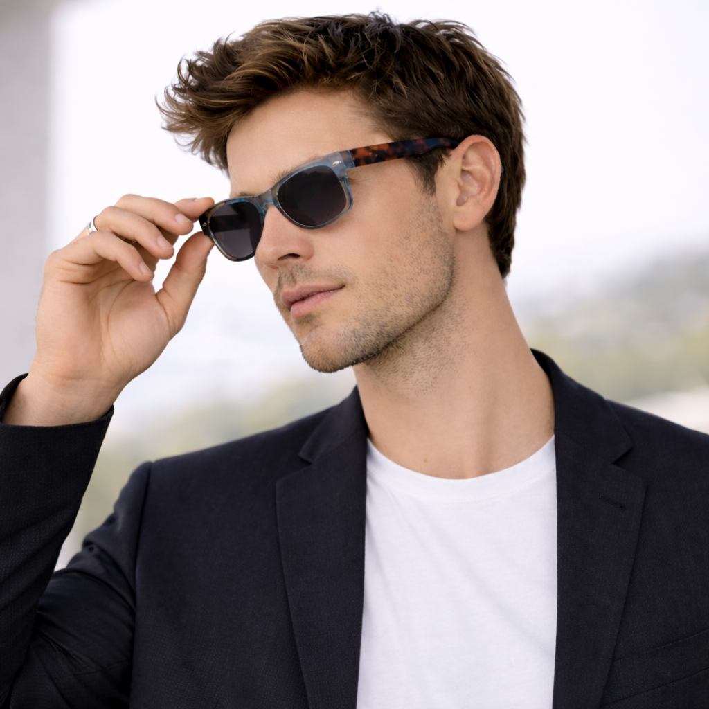 VISO Ultra-Light UV400 Transparent Sunglasses