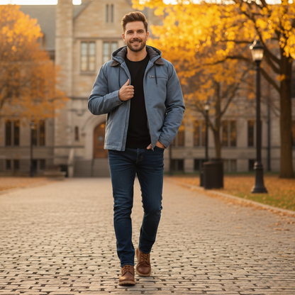Axton Hooded Zip-Up Jacket