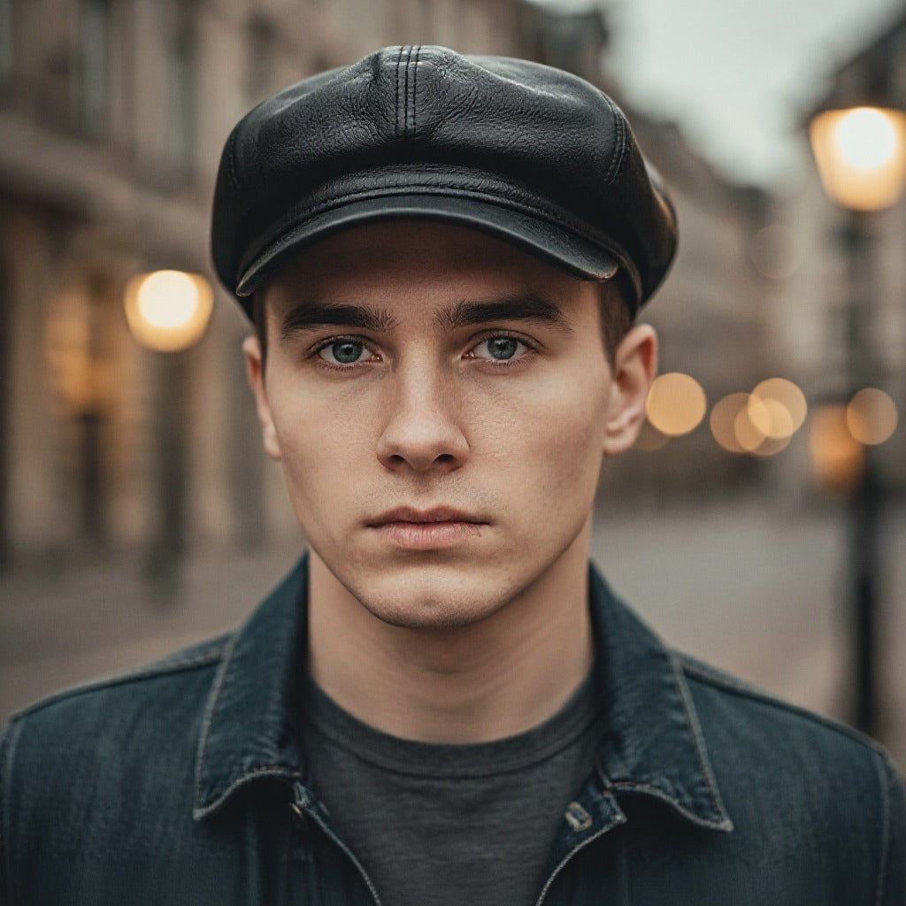 Gatsby – Classic Leather Beret