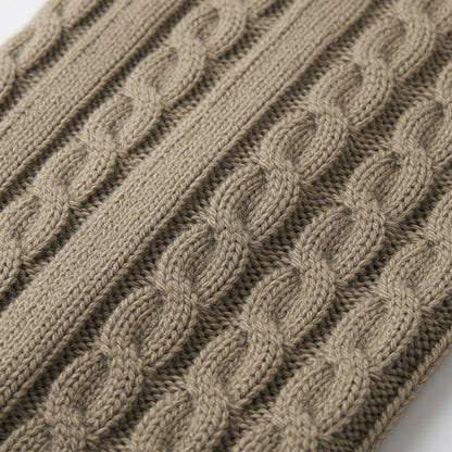 LARSEN Stand Collar Cardigan