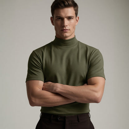 ALTO Men's Mock Neck T-Shirt