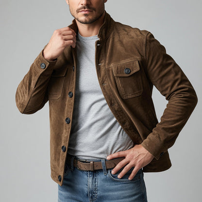 LOUIE Retro Seude Jacket