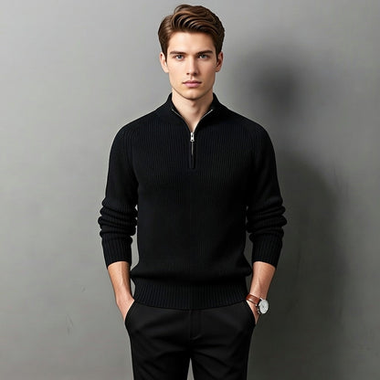 Arden Executive Quarter Zip Sweater