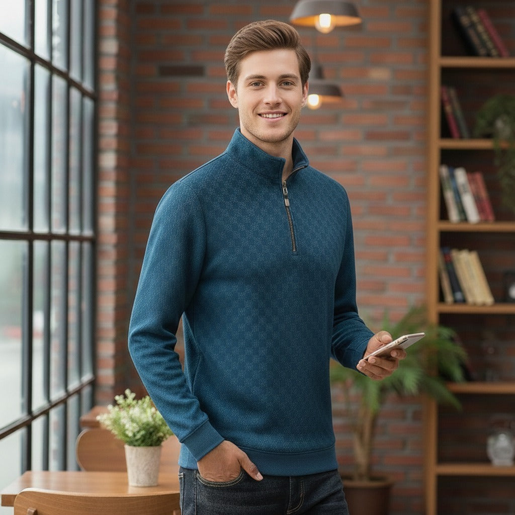BENZA Premium Quarter-zip Sweatshirts