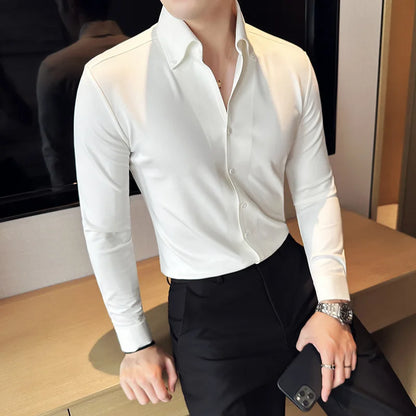 GRANDE Premium Deep-V Lapel Executive Shirt