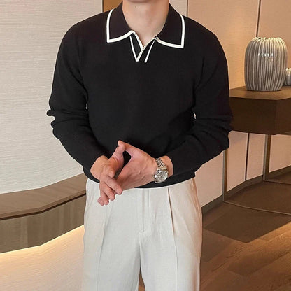 DERRIK Vertical Rib Knit Shirt