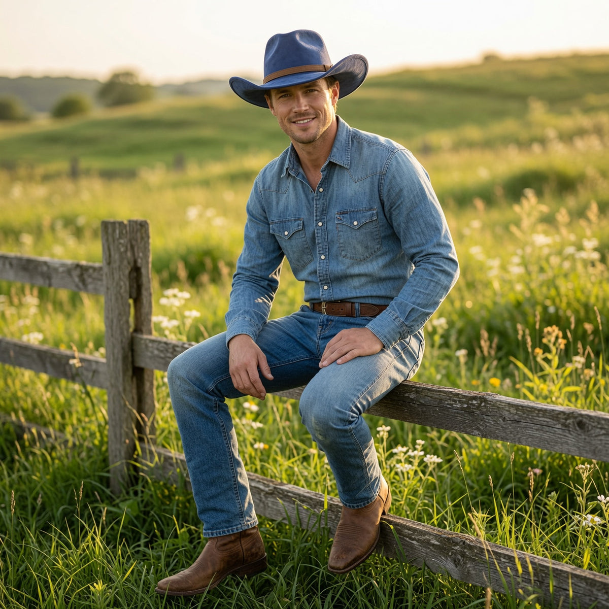 RANGER Suede Cowboy Hat