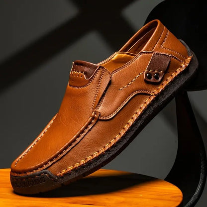 LORRO Leather Slip-on Shoes