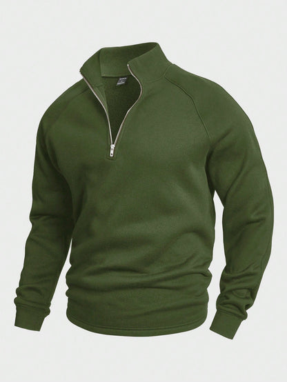 Eunoia Cozy Half-Zip Sweater
