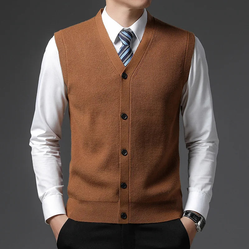 LANRY Knitted Smart Casual Vest