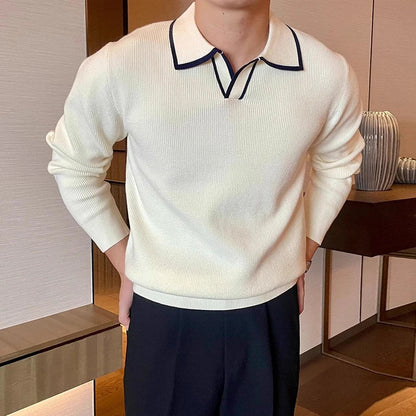 DERRIK Vertical Rib Knit Shirt