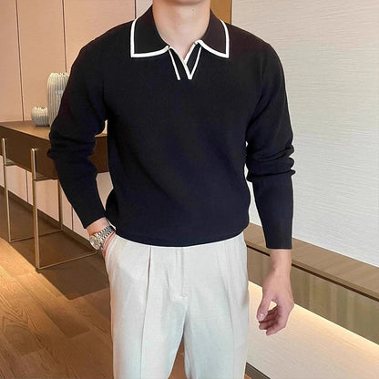 DERRIK Vertical Rib Knit Shirt