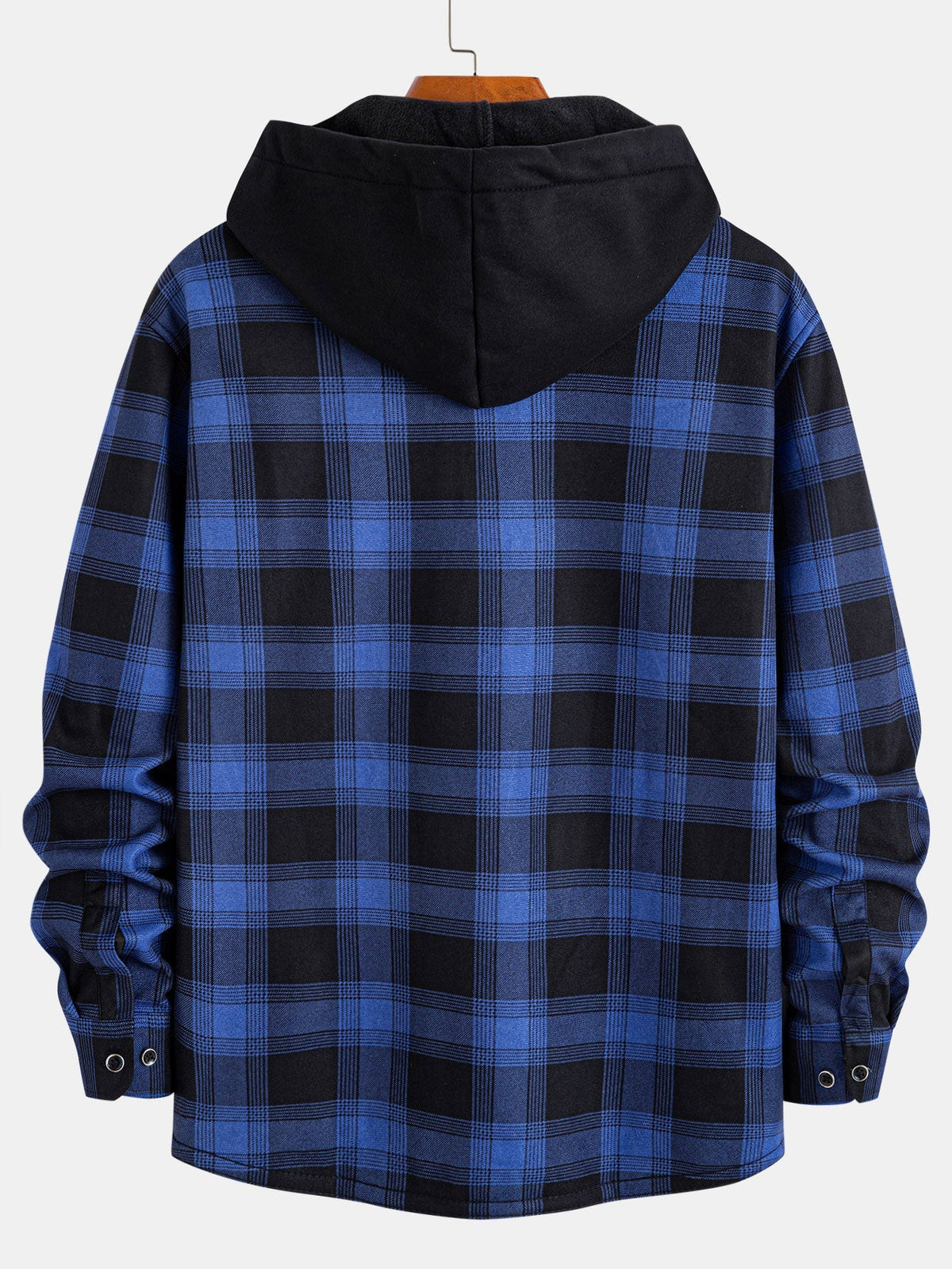 Arvento Cozy Hooded Flannel Shirt