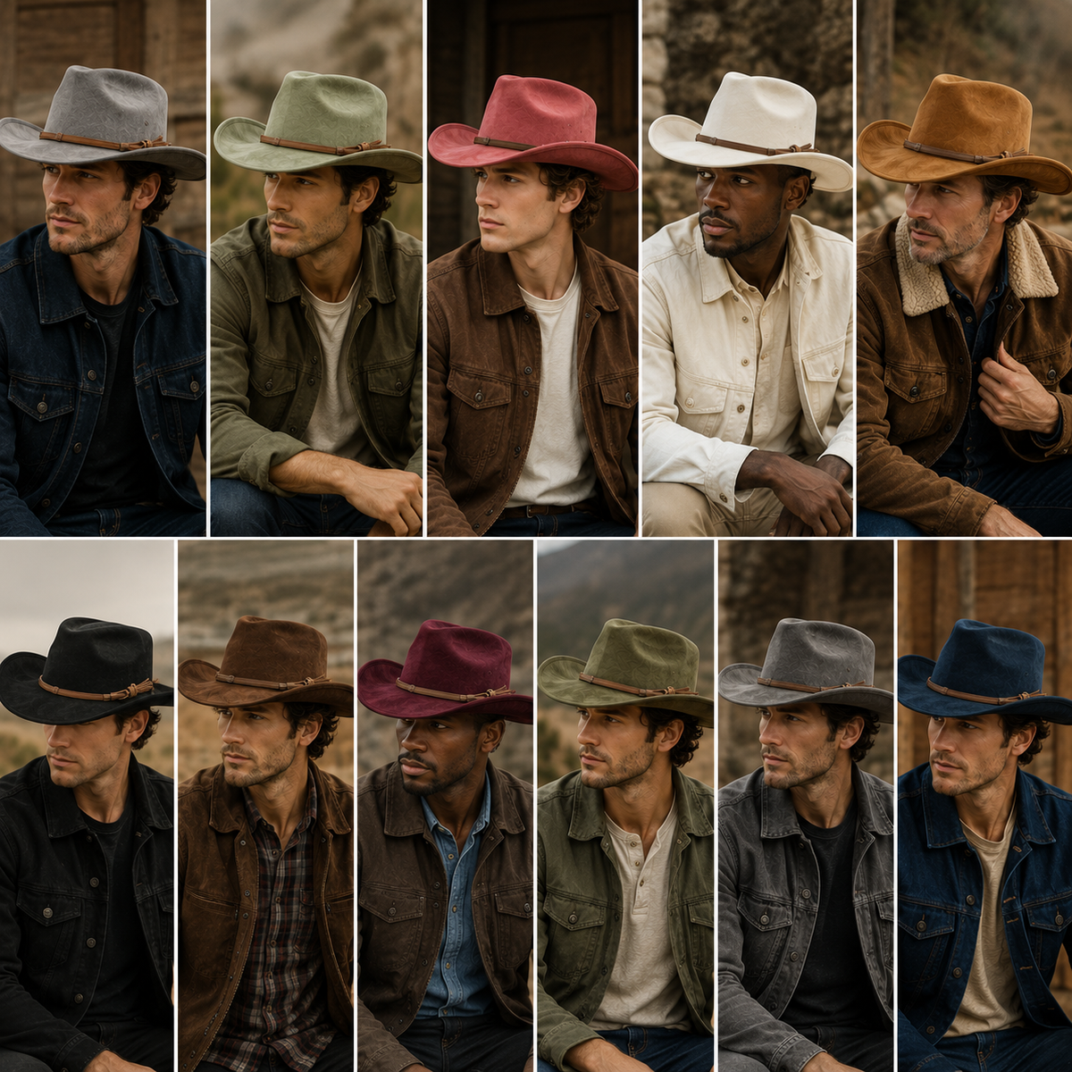 RANGER Suede Cowboy Hat