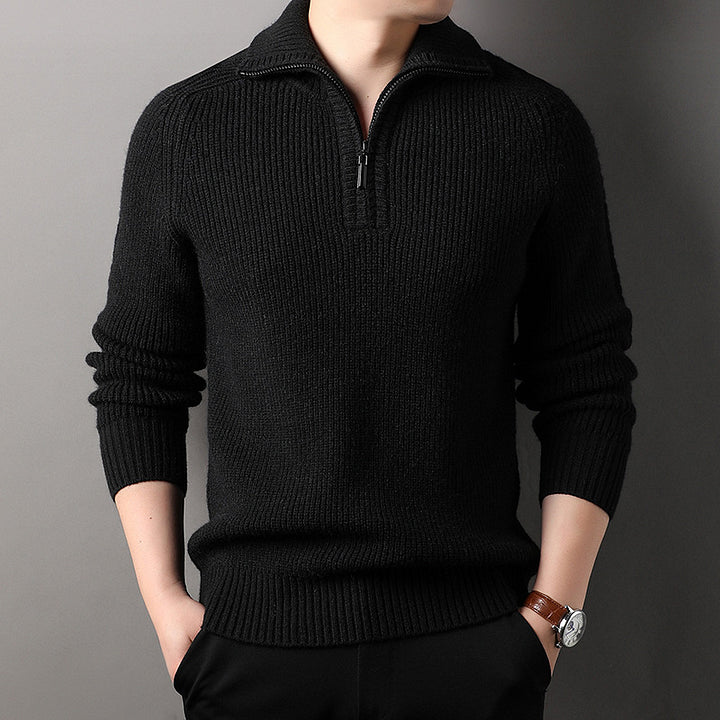 Arden Executive Quarter Zip Sweater
