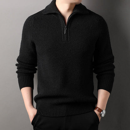 Arden Executive Quarter Zip Sweater