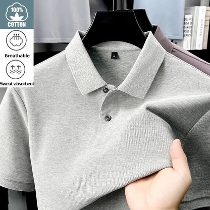 TESSO Breathable Cotton Polo