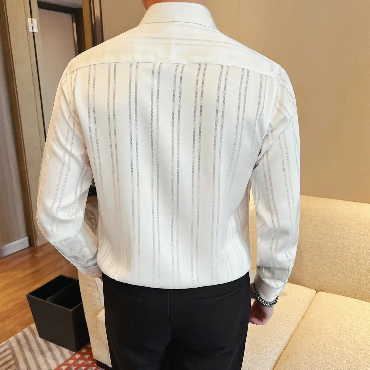 SOPRANO Luxury Striped Business Shirts