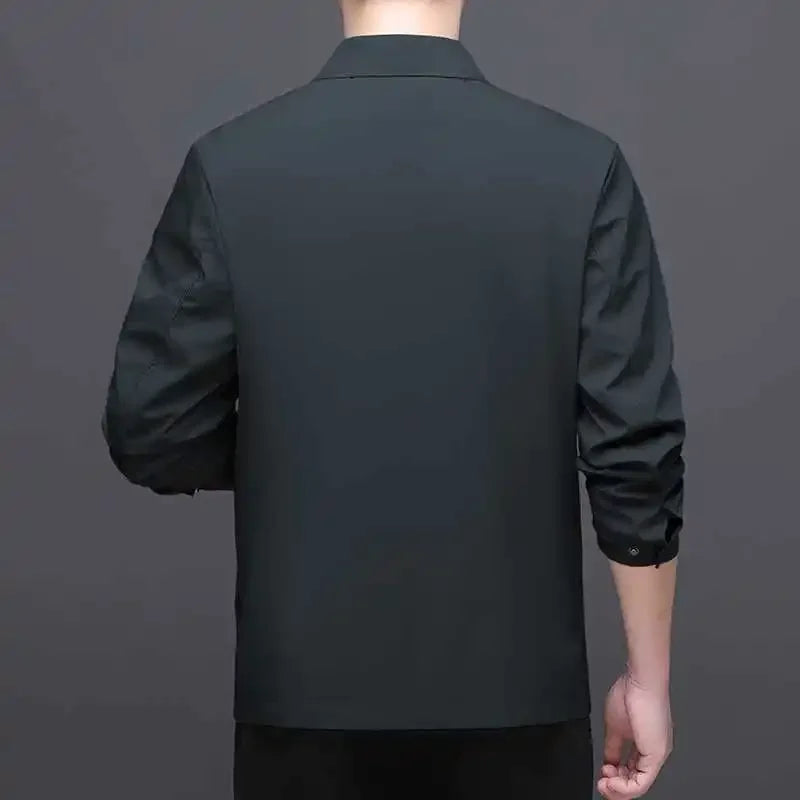 Monza Flip Collar Casual Jacket