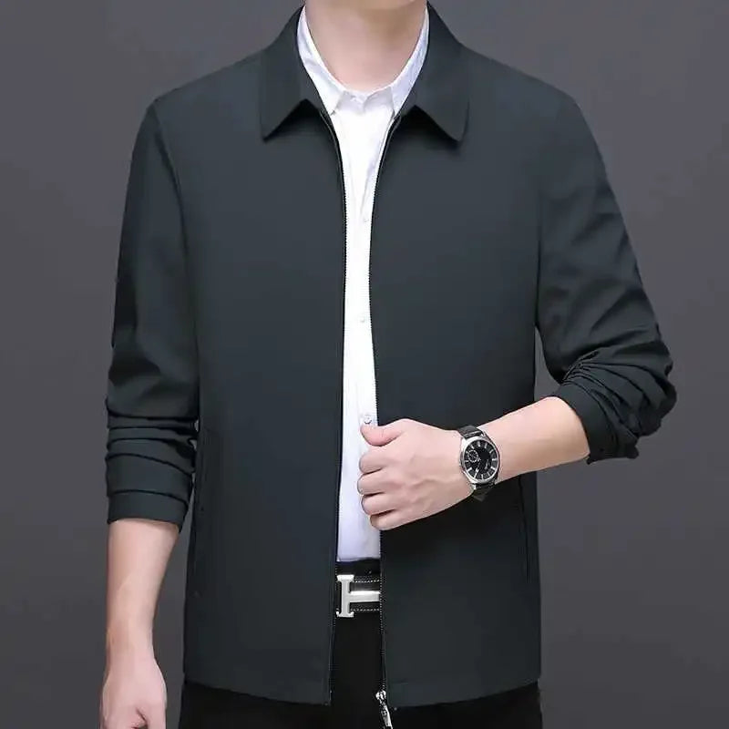 Monza Flip Collar Casual Jacket