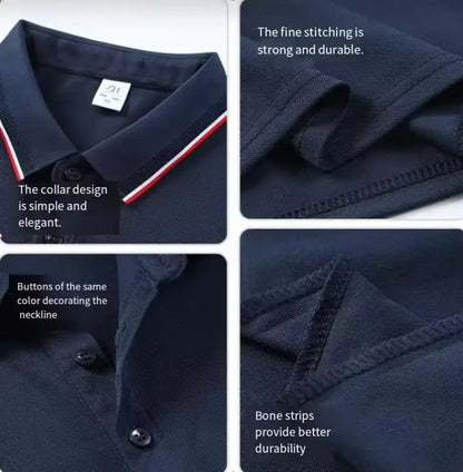 GRAHAM Casual Breathable Polo